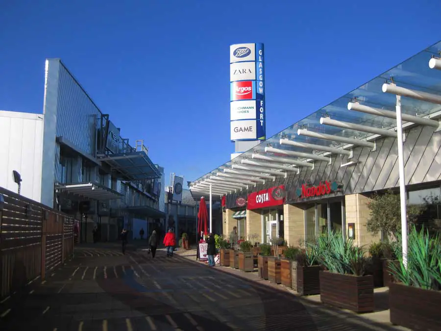 Glasgow Fort Shopping Park: Retail Centre Shops