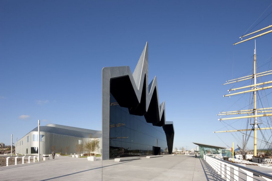 Riverside Museum Glasgow Zaha Hadid Transport Design