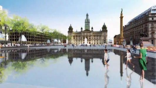 George Square design Glasgow