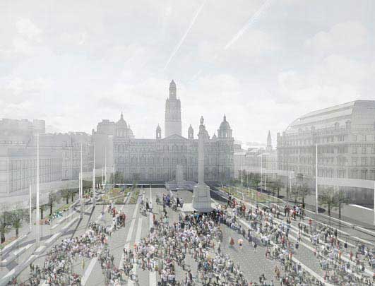 George Square Glasgow design