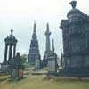 Victorian cemetery in Glasgow
