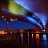 scottish bridge, lights