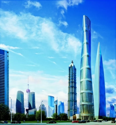 Shanghai Tower building design China