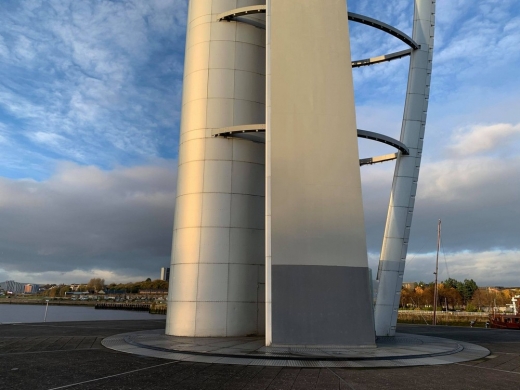 Glasgow Tower building base