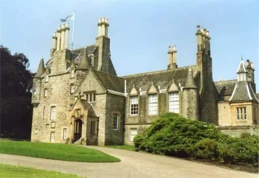 Lauriston Castle Edinburgh by architect William Burn