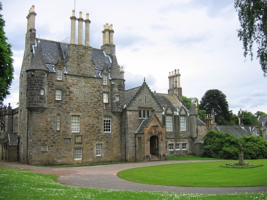Lauriston Castle Edinburgh Scotland by William Burn Architect
