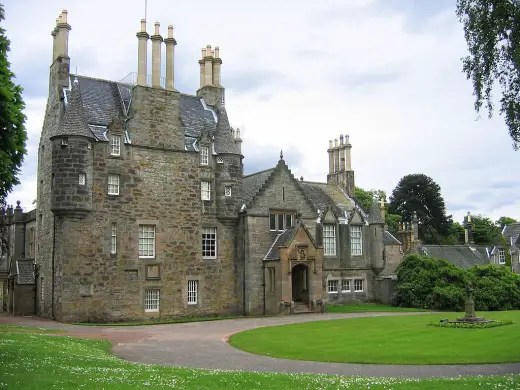 Lauriston Castle Edinburgh Scotland