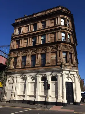 Gorbals building Glasgow traditional facade