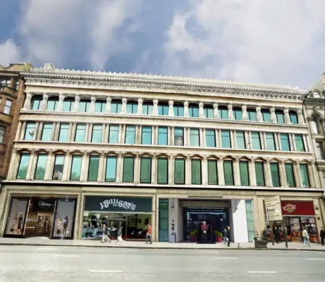 Egyptian Halls Glasgow building facade