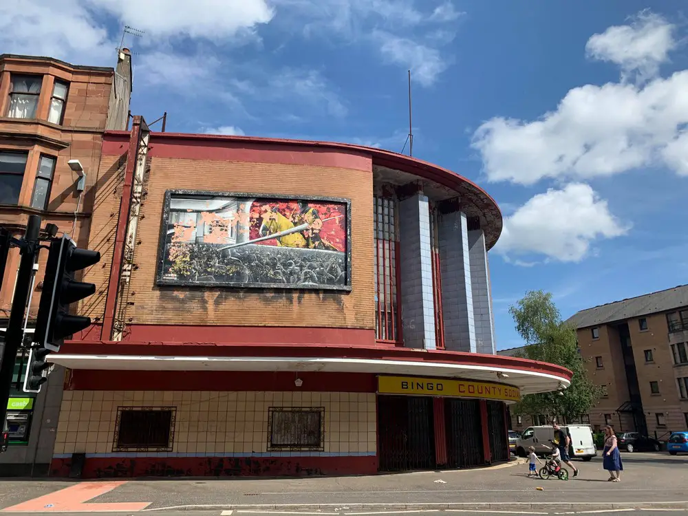 Former Lyceum Cinema Govan Glasgow