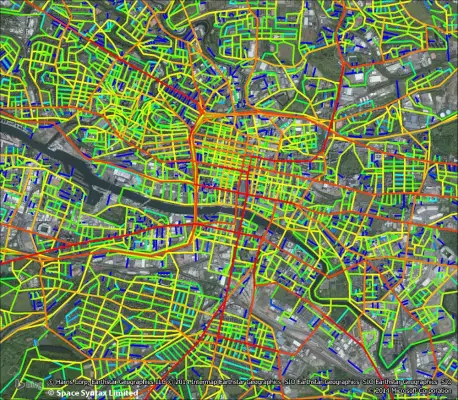 District Regeneration Frameworks Glasgow Space Syntax