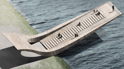 The Gathering Place giant see-saw proposal on the River Ness