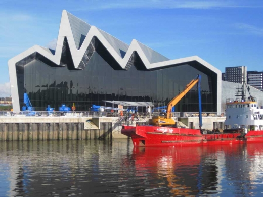 Riverside Museum building Glasgow by Zaha Hadid Architects