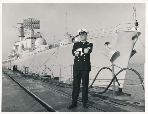Admiral Sir Roddy and ship