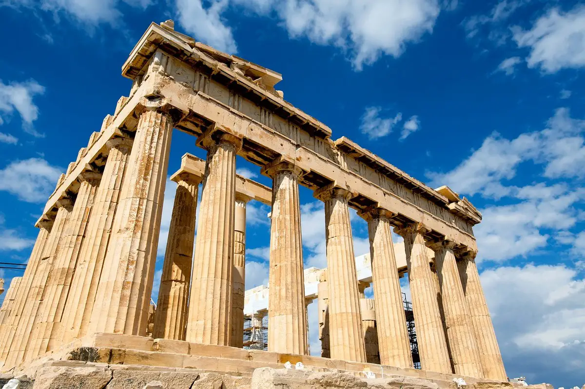 Greek Architecture temple in Greece