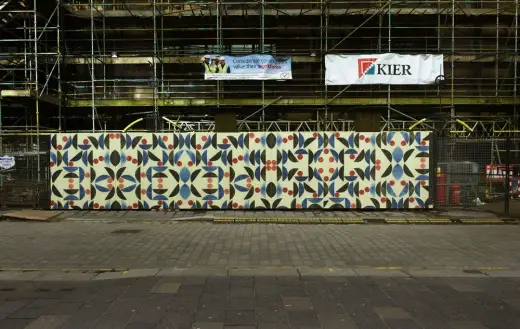 Mackintosh Building Artwork by Louise Hopkins 'Dance Number'