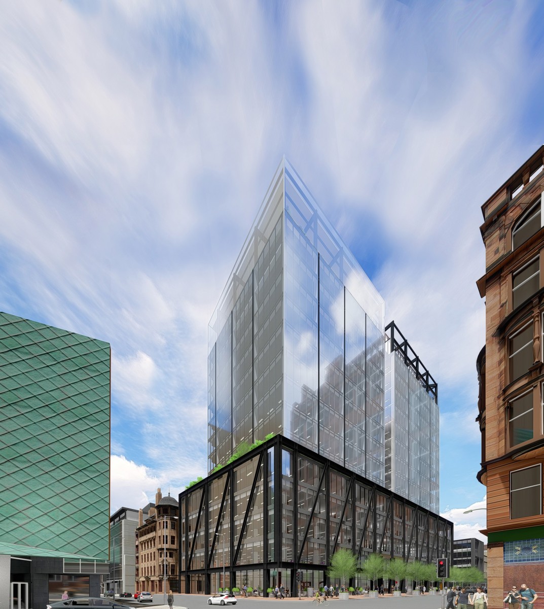 Argyle Street office building Glasgow