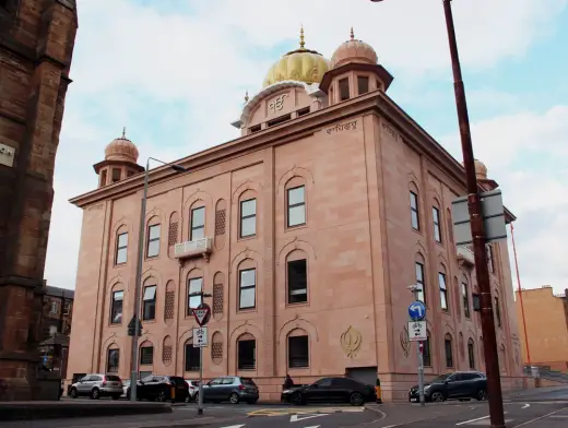 Central Gurdwara Glasgow building