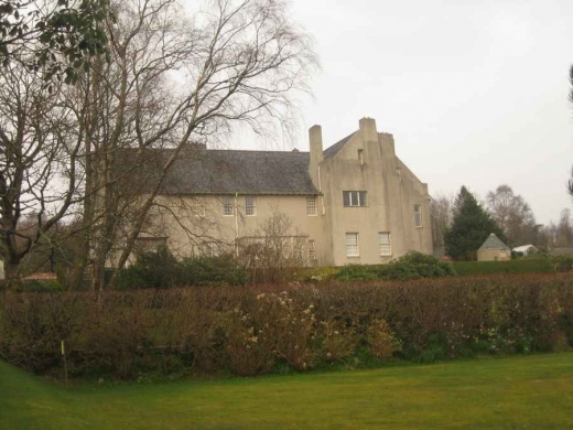 Hill House by Charles Rennie Mackintosh architect in Helensburgh