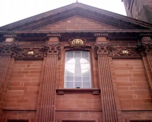 St Aloysius’ Church Glasgow building facade