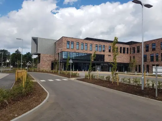 Cumbernauld Academy and Cumbernauld Theatre building