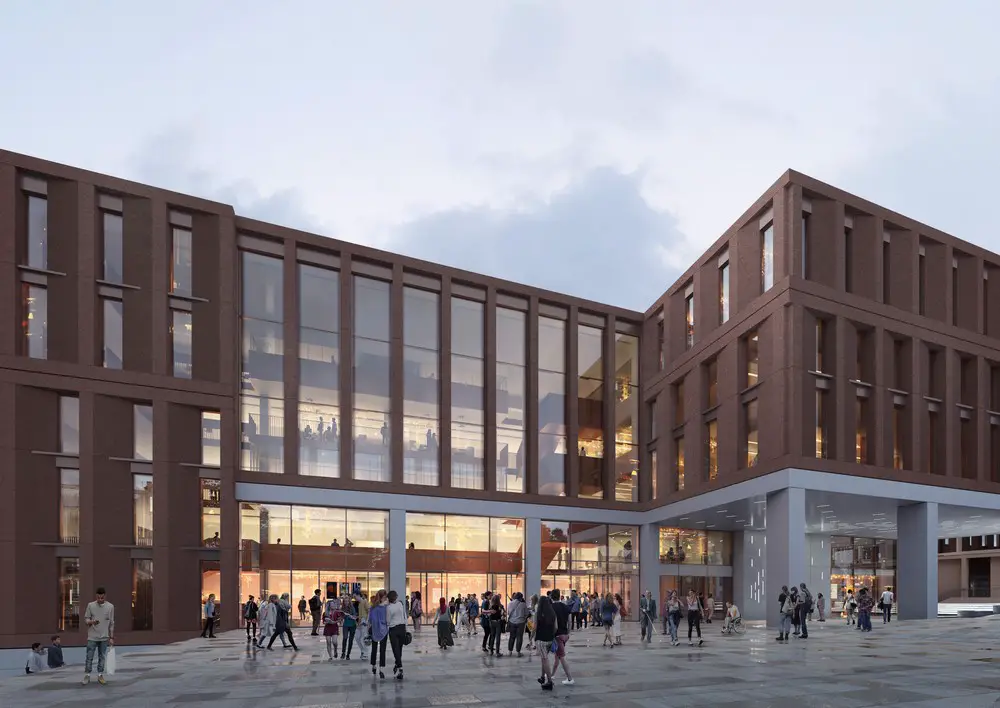 Glasgow University Postgraduate Teaching Hub and Business School building