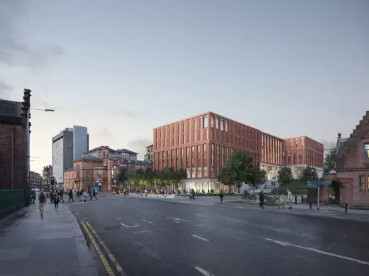 Postgraduate Teaching Hub and Business School building for University of Glasgow