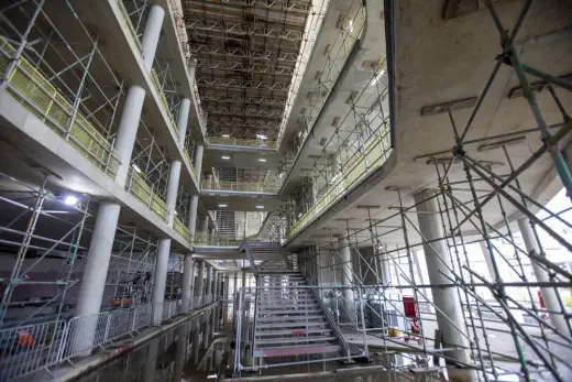 University of Glasgow New Research Hub building construction