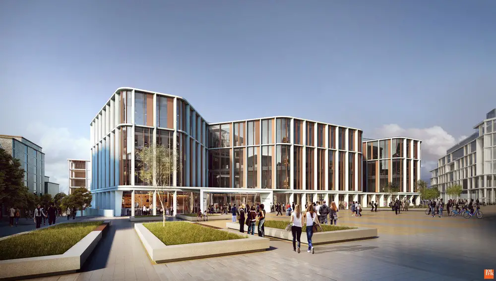 University of Glasgow New Research Hub building design