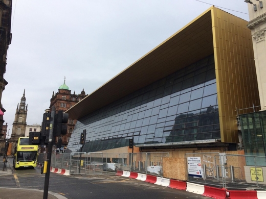 Glasgow Queen Street Station building facade