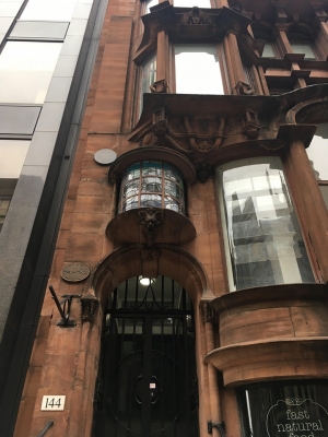 Hatrack Building Glasgow facade