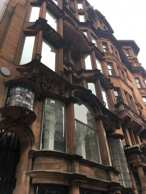 St. Vincent Chambers Glasgow Hatrack building facade