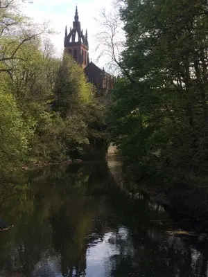 Kelvinbridge Parish Church building Glasgow