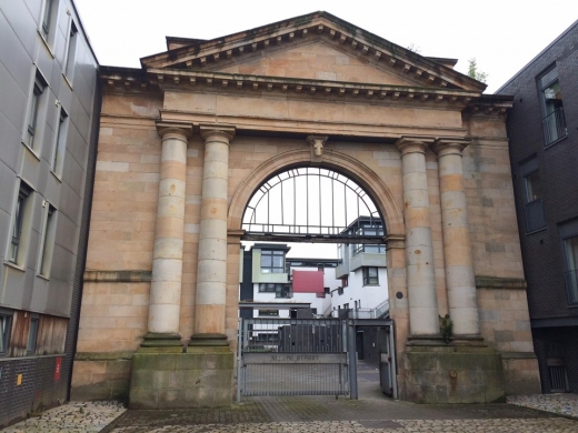 Moore Street Glasgow former meat market arch