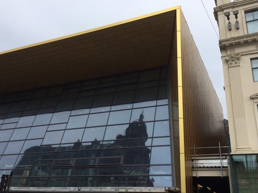 Queen Street Station Glasgow building facade