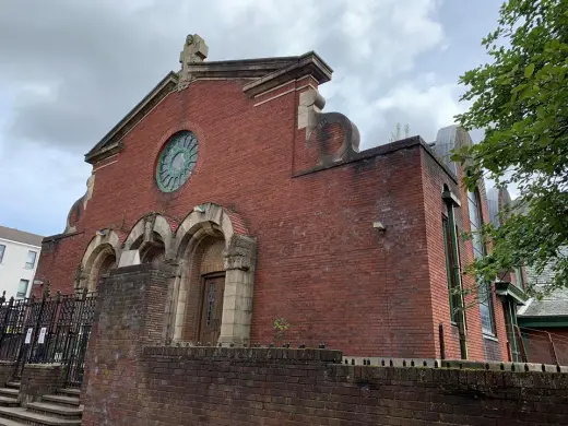 St. Anne RC church Dennistoun Glasgow facade