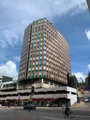 Strathclyde University tower building