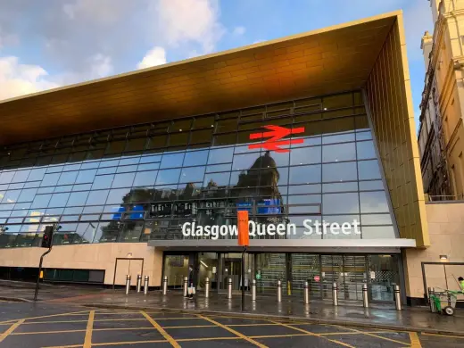 Glasgow Queen Street Station building facade