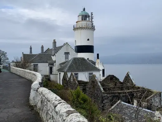 Cloch Lighthouse Gourock buildings