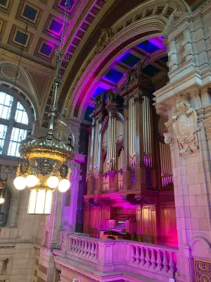 Kelvingrove Art Gallery Glasgow Museum interior organ