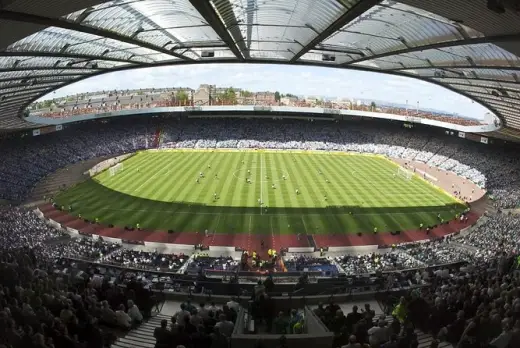 Hampden Park Where is the most beautiful football stadium of Glasgow?