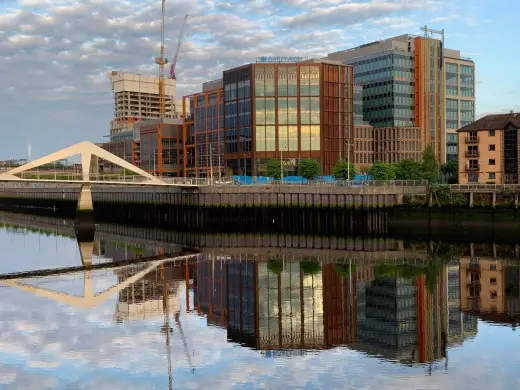 River Clyde Glasgow building - new offices