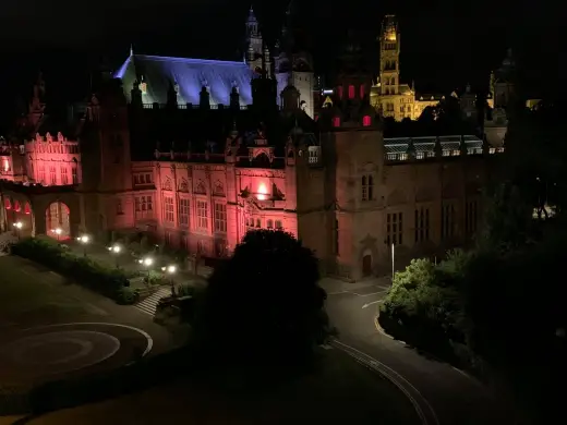 Kelvingrove Art Gallery Glasgow lighting