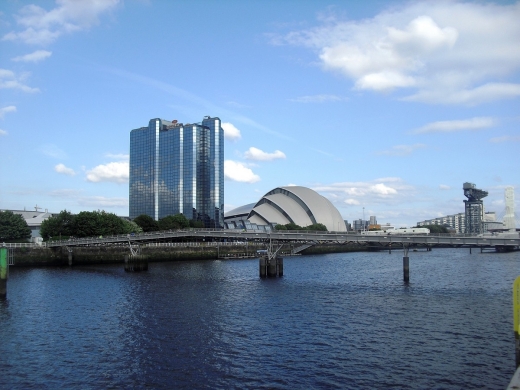 Glasgow Modern Architecture SECC buildings