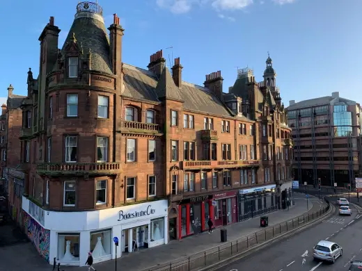 Glasgow Charing Cross buildings