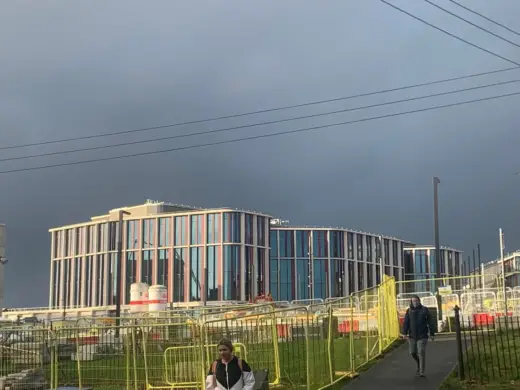 New Glasgow University buildings on Byres Road