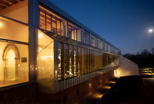 Burrell Collection South Gallery lighitng night