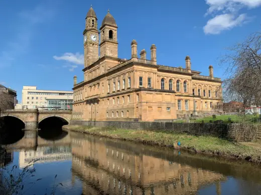 Paisley Town Hall Glasgow building