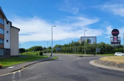 Braehead Shopping Centre landscape