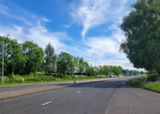 Braehead Shopping Centre landscape